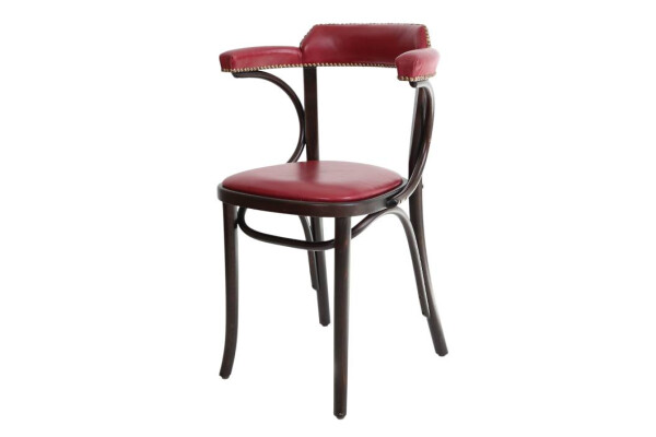 Openback Bentwood Dining Chair Fully Upholstered