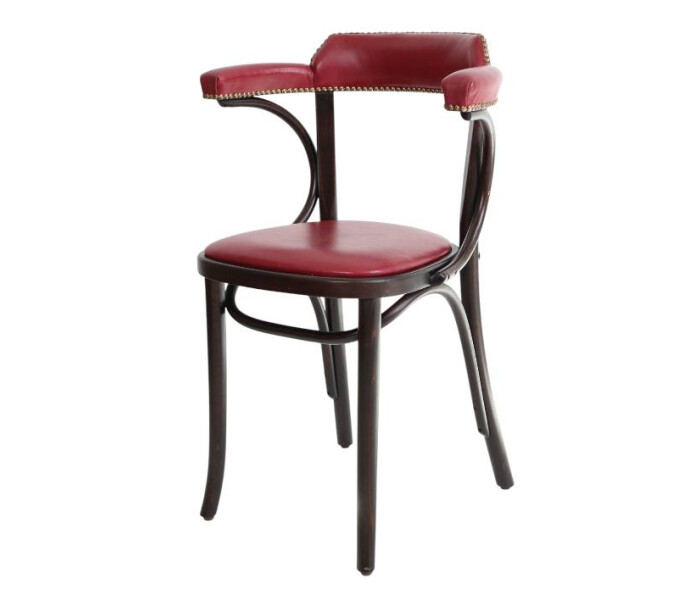 Openback Bentwood Dining Chair Fully Upholstered