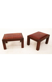 Pair of foot stools