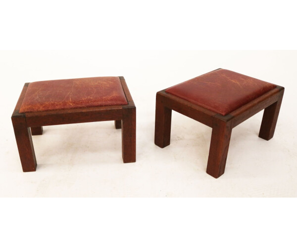 Pair of foot stools