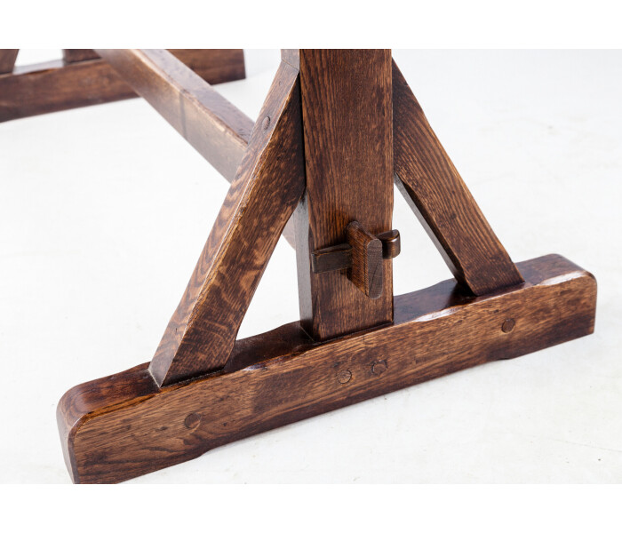 Rustic Gothic Large Refectory Table 2