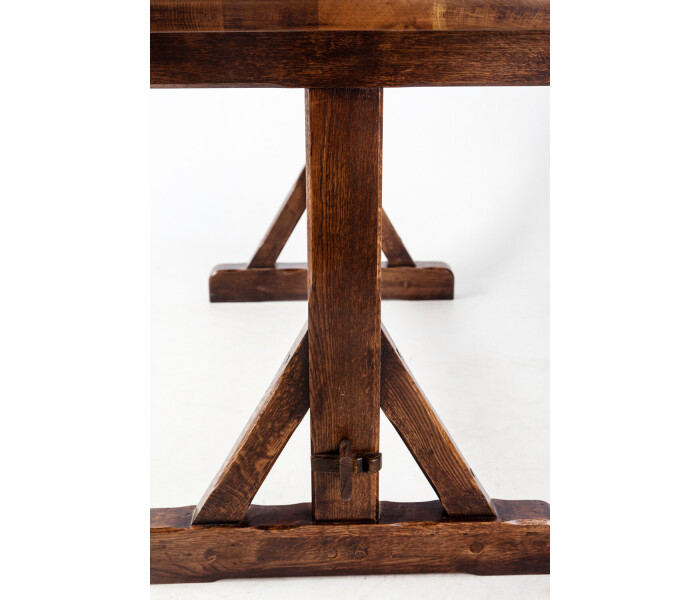 Rustic Gothic Large Refectory Table 3