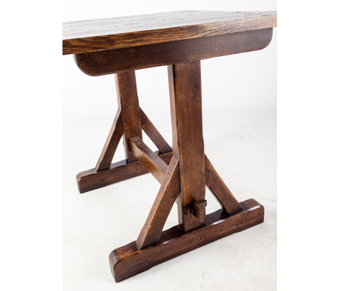 Rustic Gothic Small Refectory Table 4