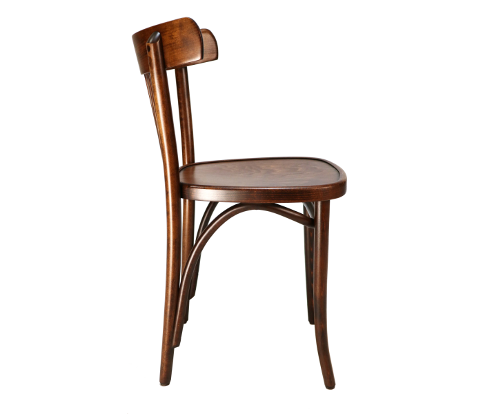 Slatback Bentwood Cafe Chair Polished 4