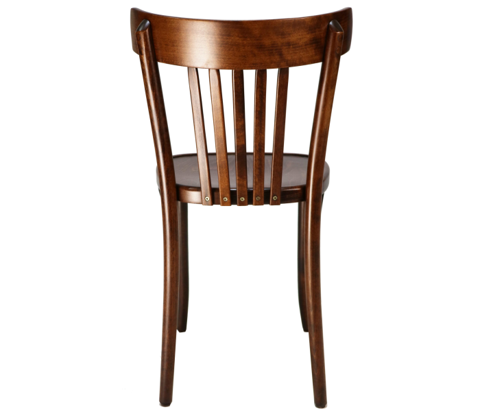 Slatback Bentwood Cafe Chair Polished 5