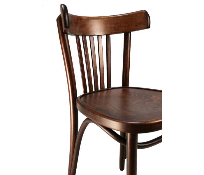 Slatback Bentwood Cafe Chair Polished 6