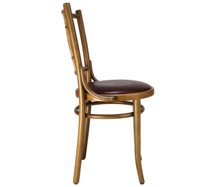 Spindleback Bentwood Chair Upholstered 2