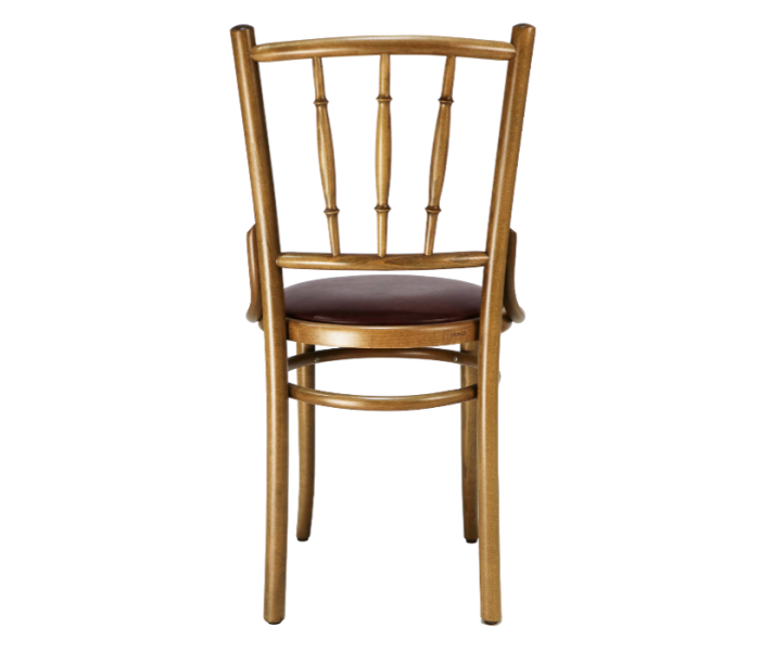 Spindleback Bentwood Chair Upholstered 3