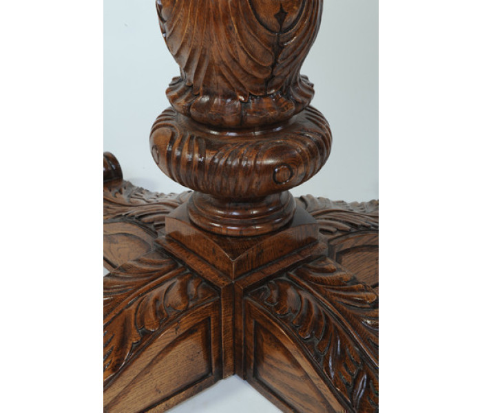 TAP05 Acanthus Pedestal Table 9