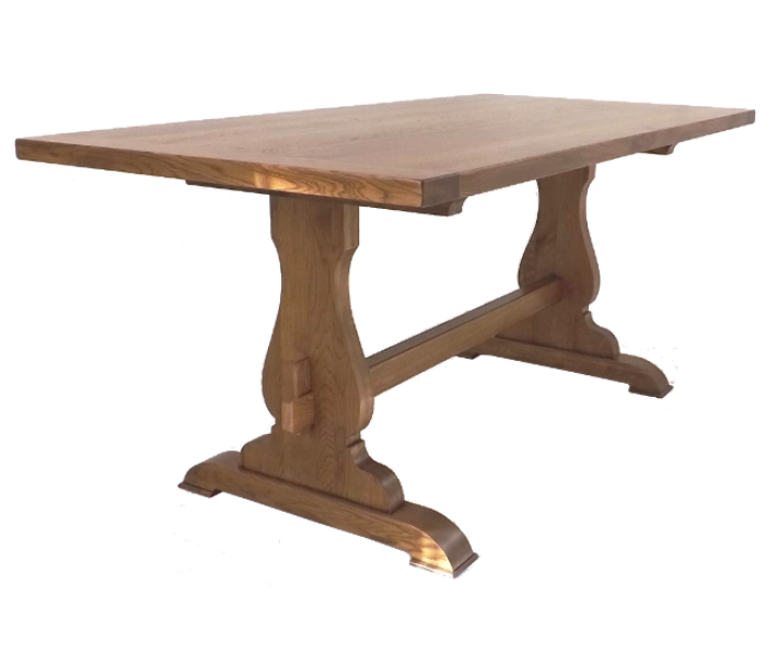 TTT53 Tavern Twin Pedestal Table