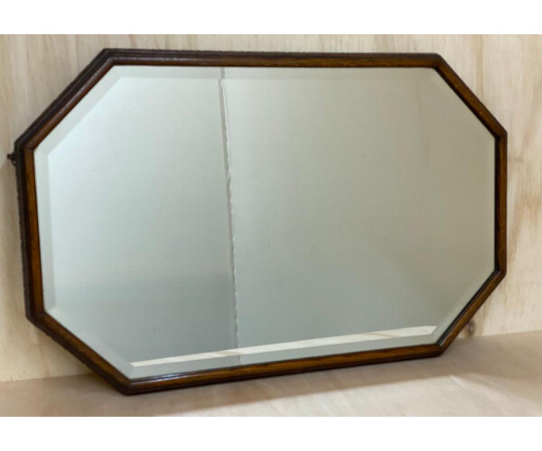 Very Good Quality Shaped Wall Mirror with Bevelled Edge 1