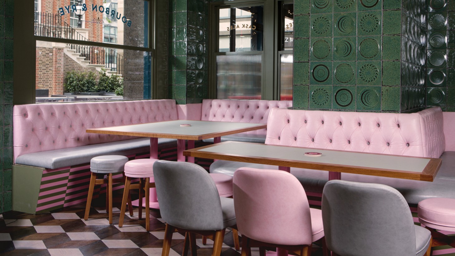 Benchairs & Retro Pub Furniture Craft Beer Co, Hammersmith