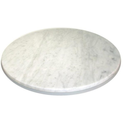 Round White Marble Table Top