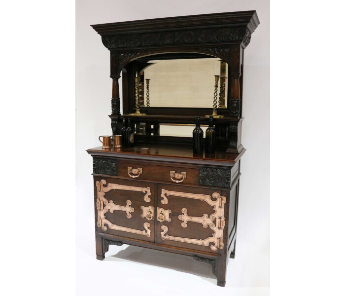 sideboard dating from the late 19th century. Circa 1890 9