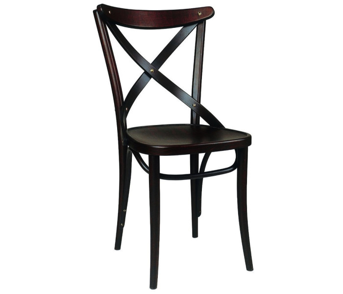 Number 150 Polished Crossback Bentwood Chair