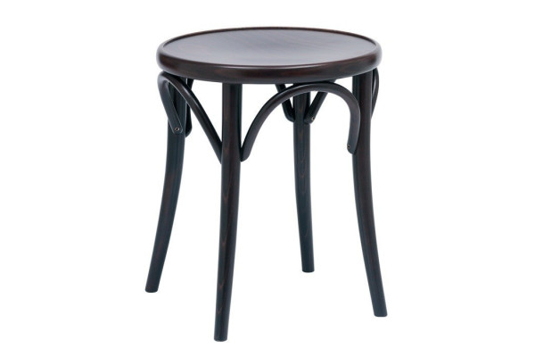 Number 60 Polished Bistro Bentwood Low Stool