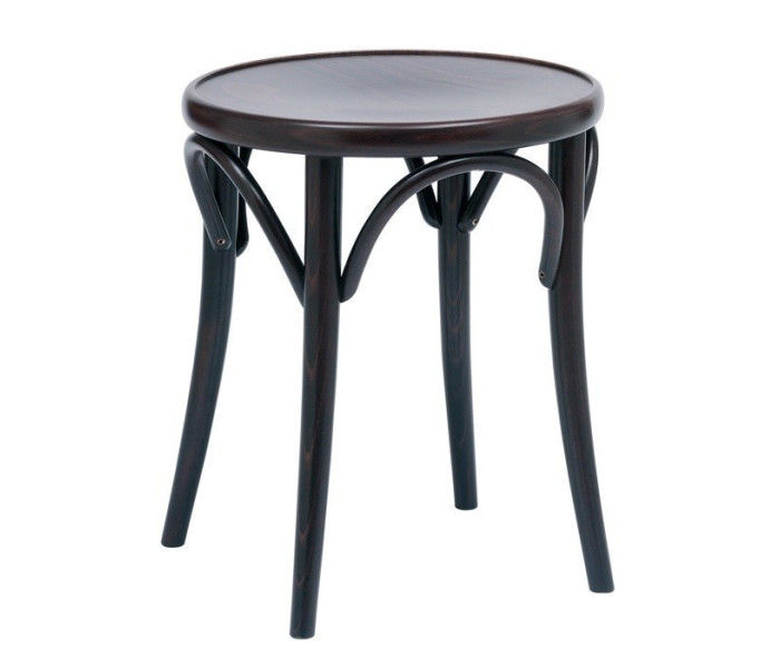 Number 60 Polished Bistro Bentwood Low Stool